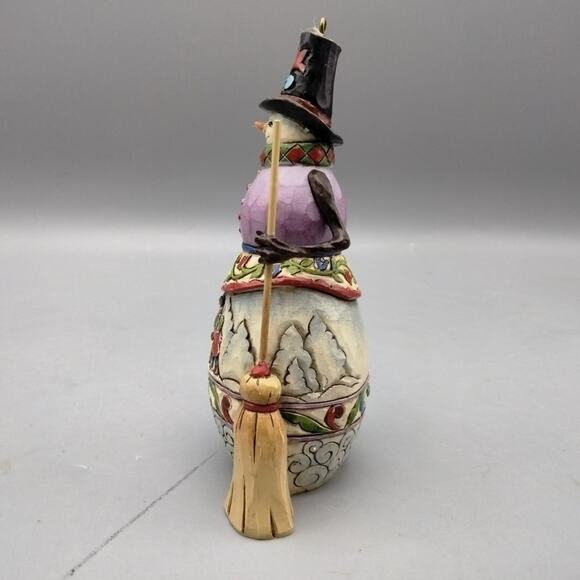 Jim Shore Snow Days Tribute Snowman WInter Scene Heartwood Creek 2014 - Picture 4 of 5